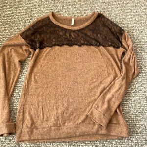 Pink blush Maternity knit top